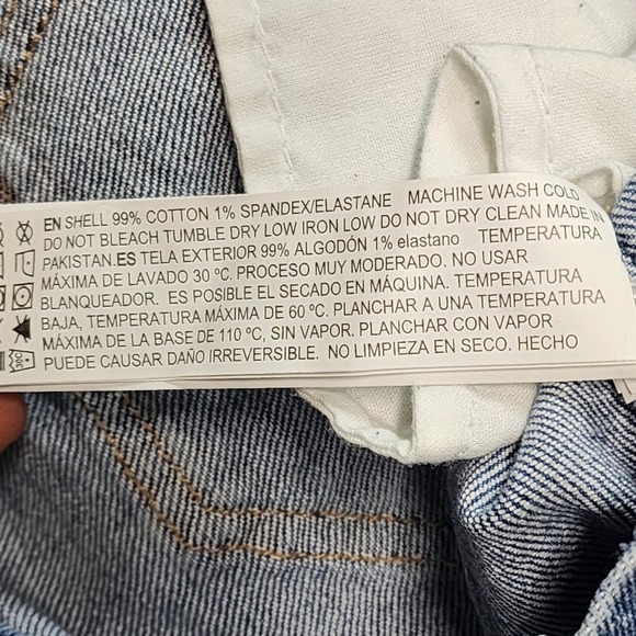 Forever 21 Denim Mini Skirt Womens Size Small Blue Jean Casual Y2K Style Skirt - Picture 9 of 11